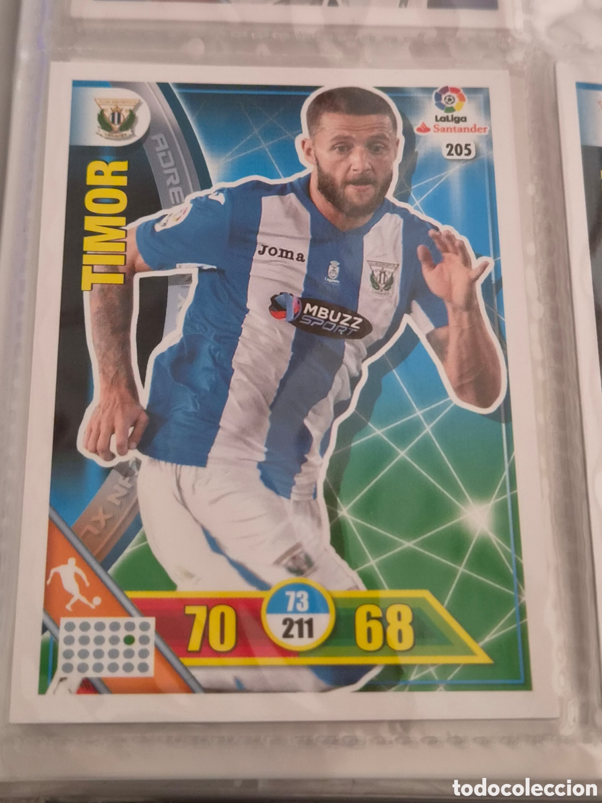 Trading Cards: 205 - TIMOR , LEGANES ADRENALYN 2016 2017