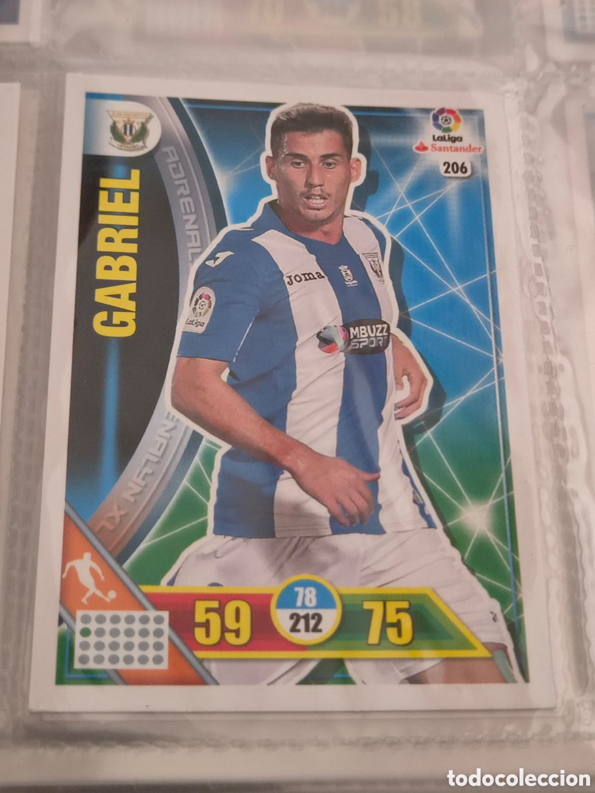 Trading Cards: 206 - GABRIEL, LEGANES ADRENALYN 2016 2017