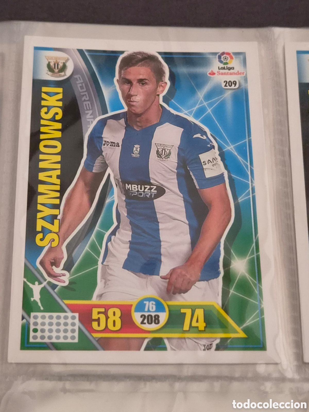 Trading Cards: 209 - SZYMANOWSKI , LEGANES ADRENALYN 2016 2017