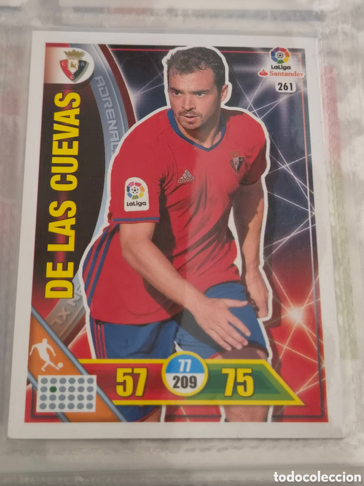 Trading Cards: 261 - DE LAS CUEVAS , OSASUNA ADRENALYN 2016 2017