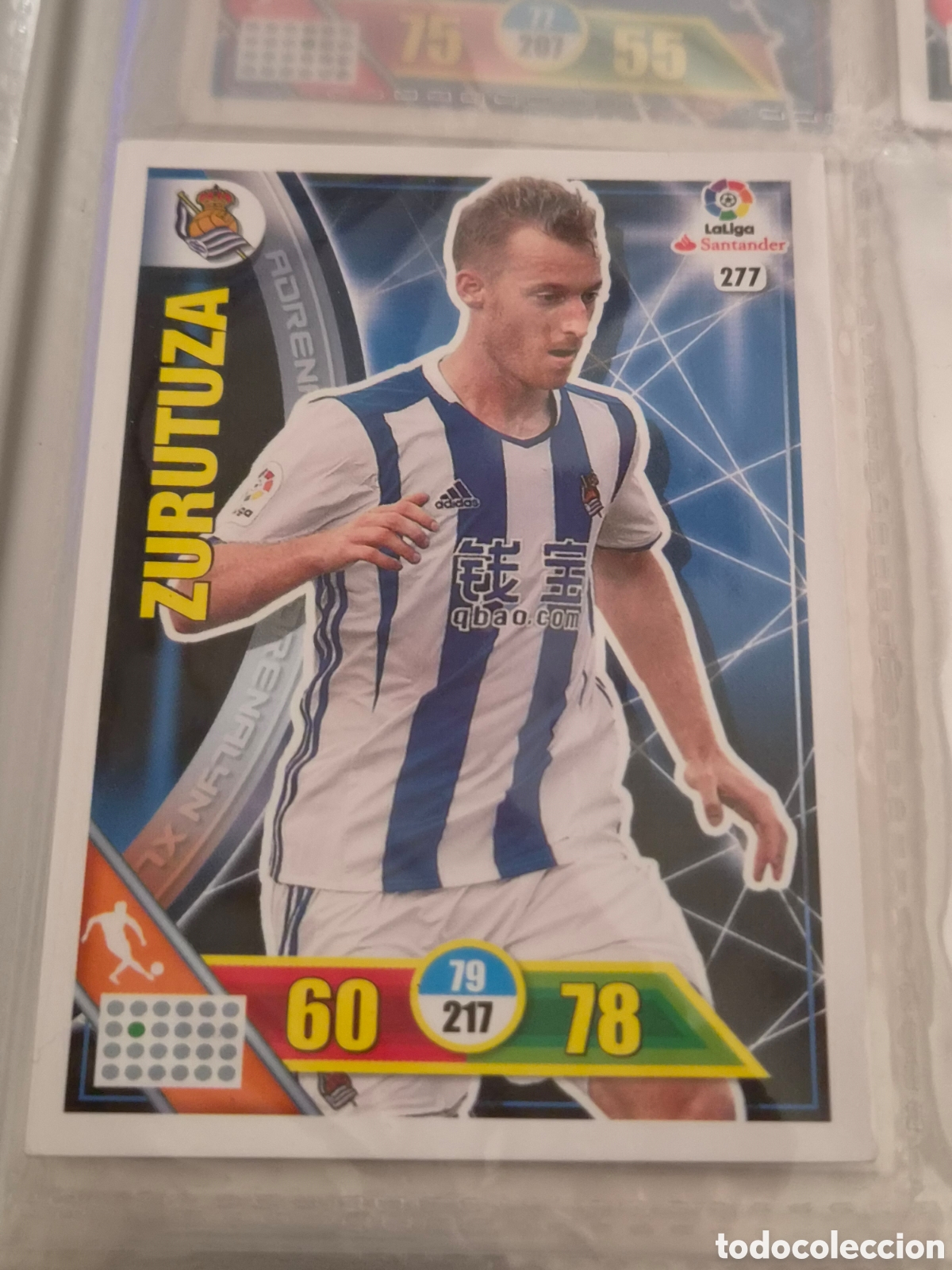 Trading Cards: 277 - ZURUTUZA , REAL SOCIEDAD ADRENALYN 2016 2017