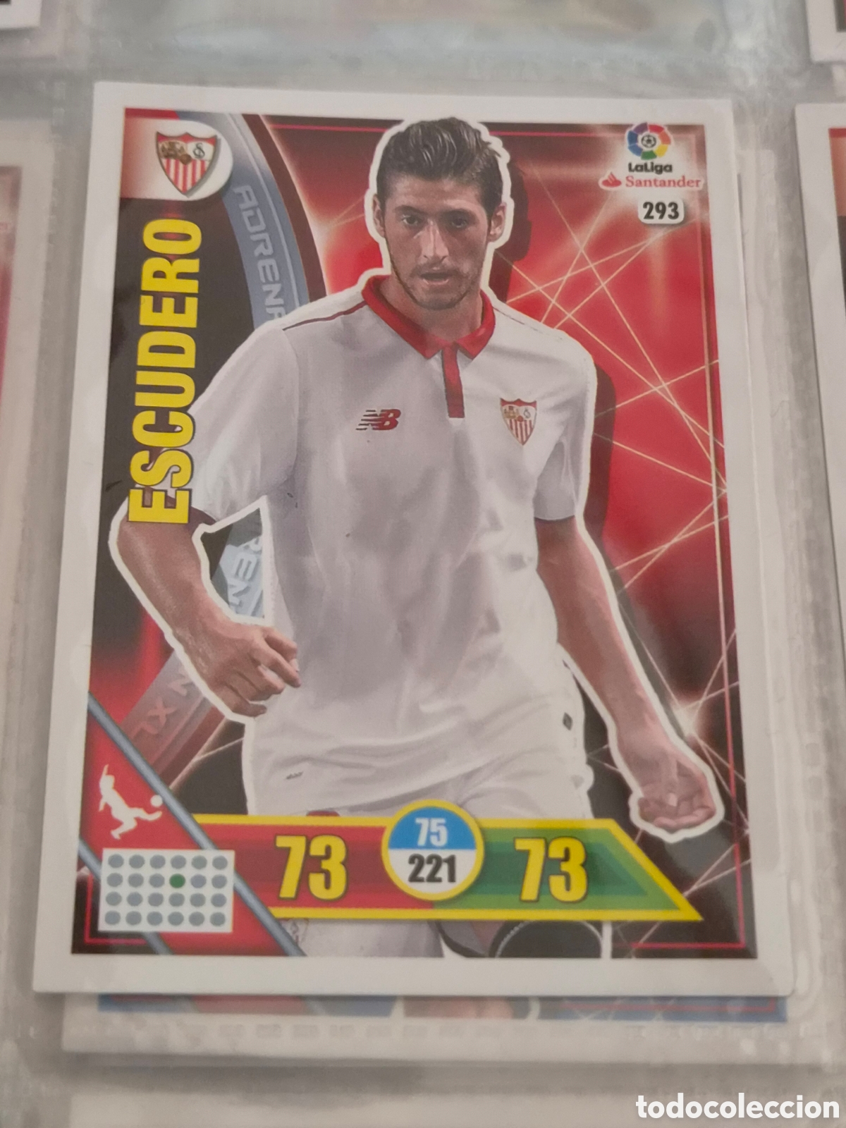 Trading Cards: 293 - ESCUDERO, SEVILLA ADRENALYN 2016 2017