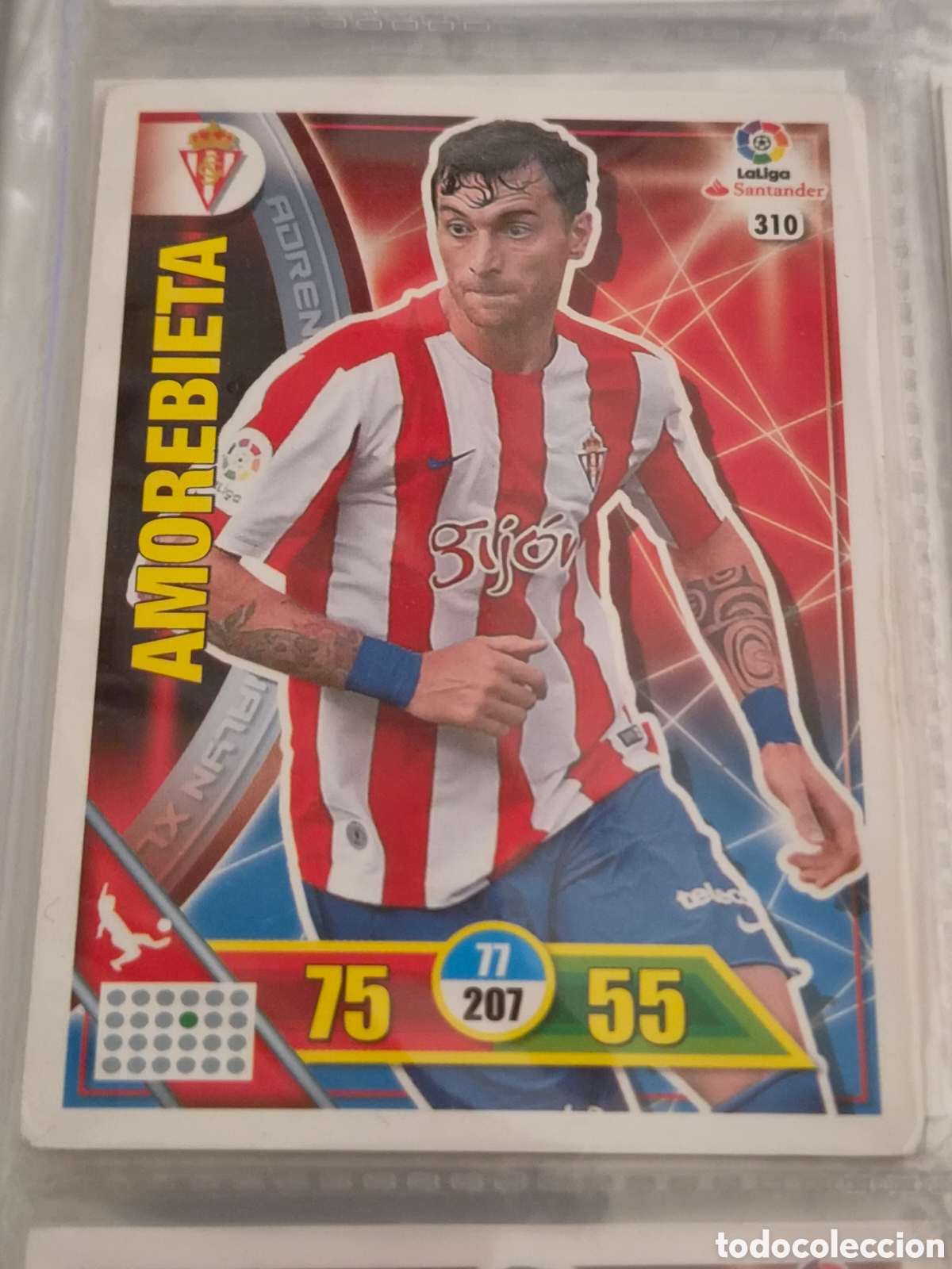 Trading Cards: 310 - AMOREBIETA, SPORTING ADRENALYN 2016 2017