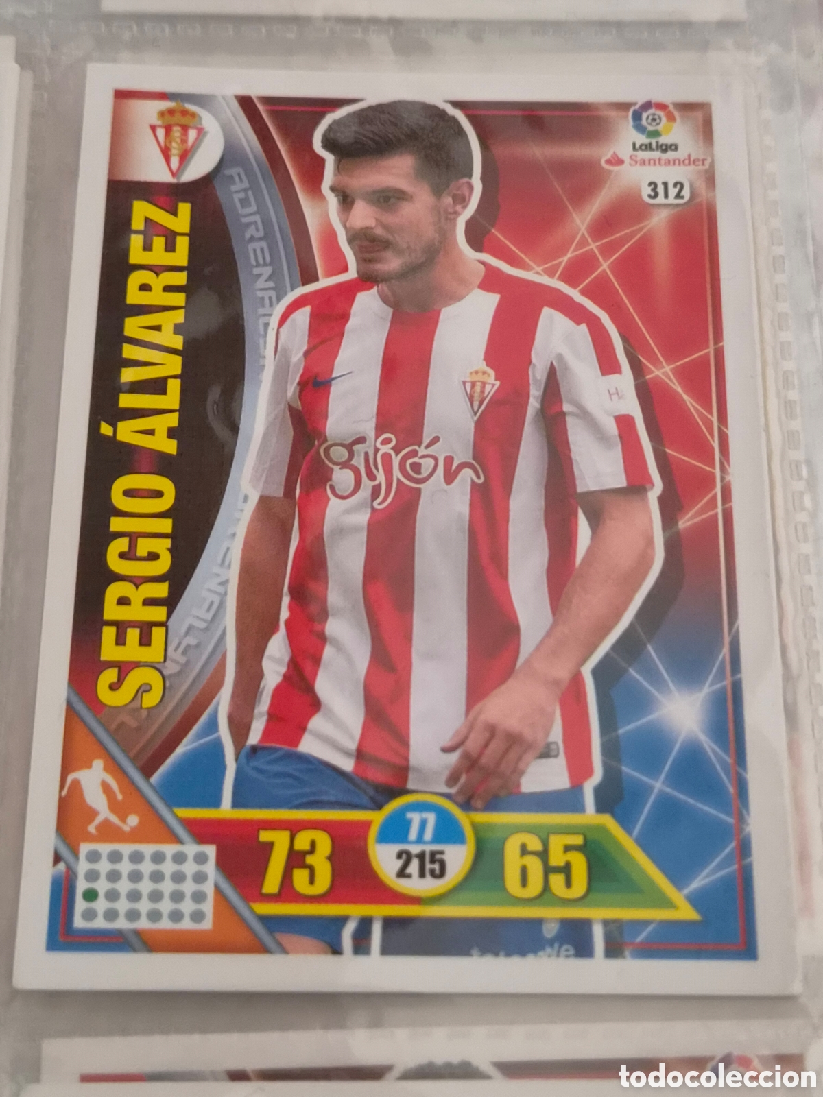 Trading Cards: 312 - SERGIO &Aacute;LVAREZ, SPORTING ADRENALYN 2016 2017