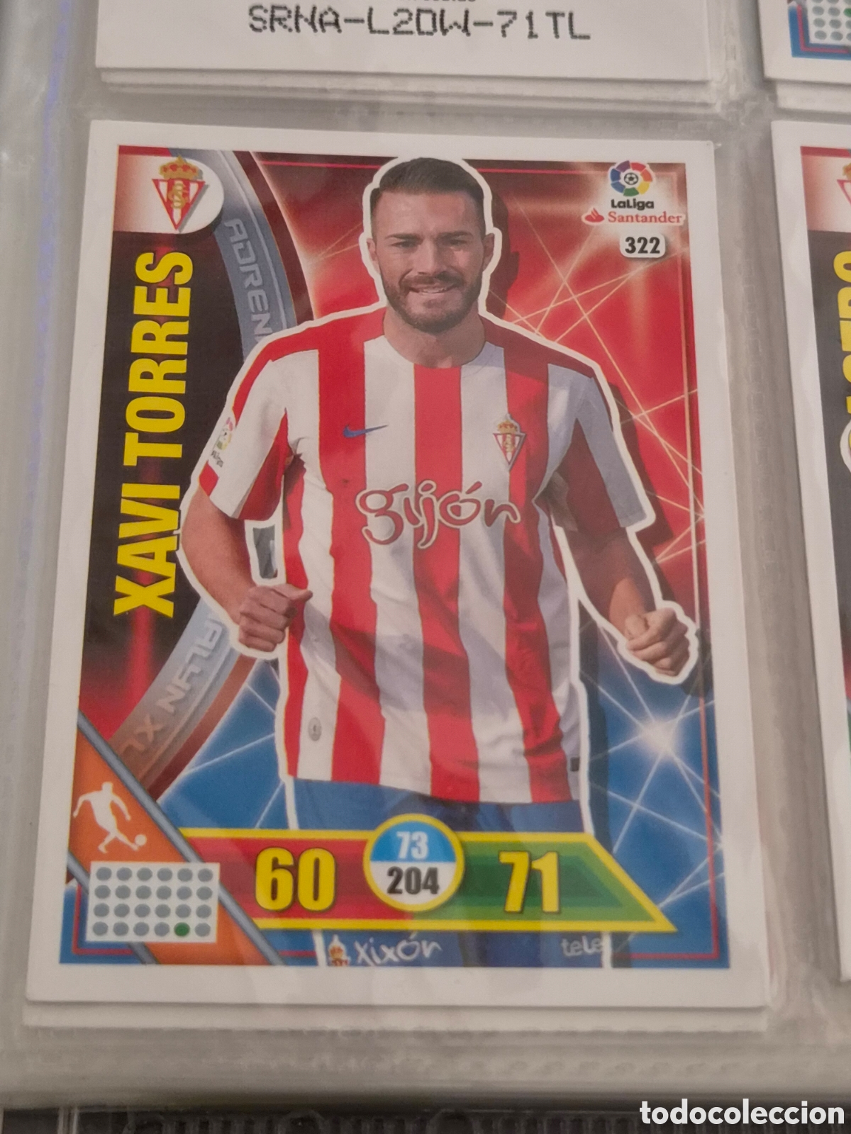 Trading Cards: 322 - XAVI TORRES, SPORTING ADRENALYN 2016 2017