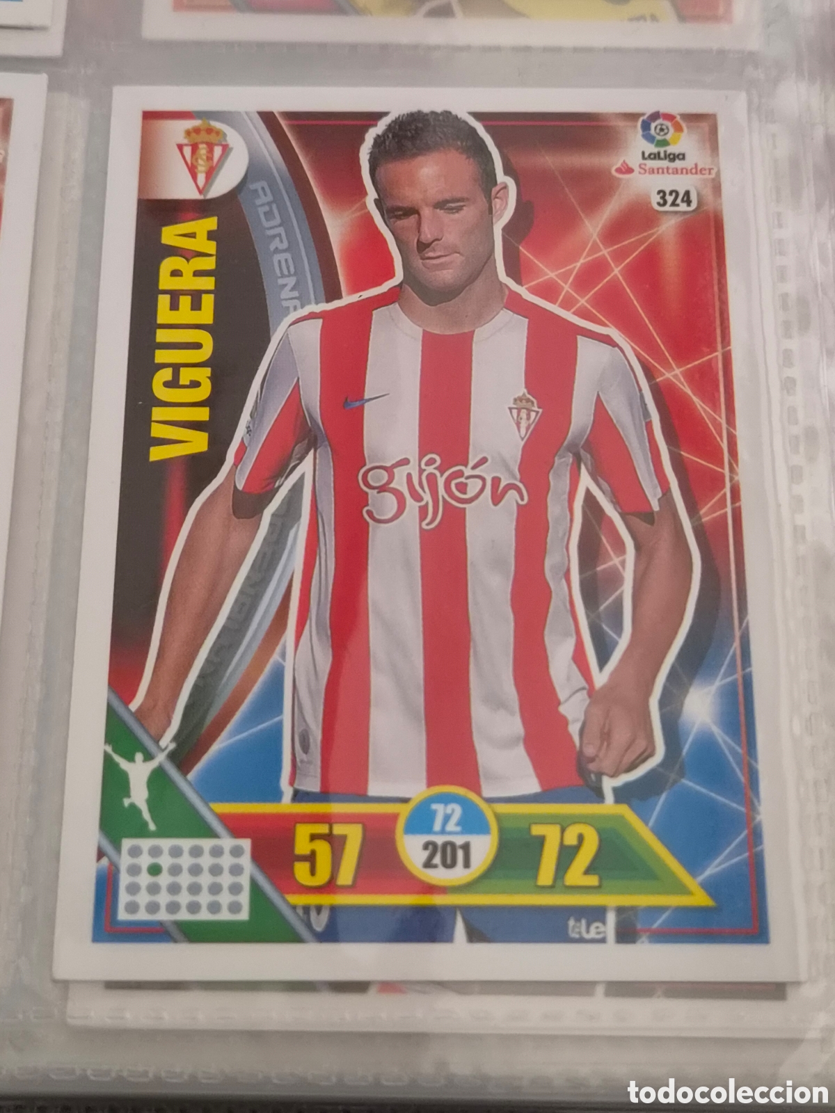 Trading Cards: 324 - VIGUERA , SPORTING ADRENALYN 2016 2017