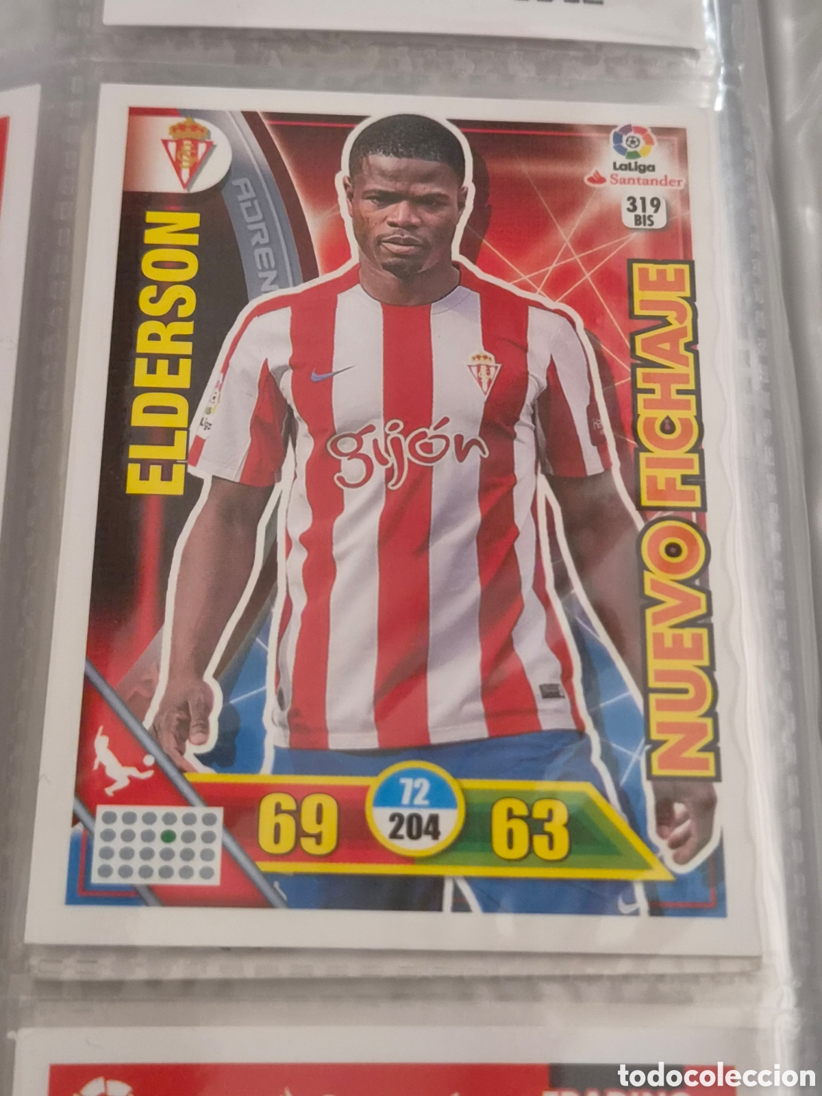 Trading Cards: 319 BIS - ELDERSON , SPORTING NUEVO FICHAJE ADRENALYN 2016 2017