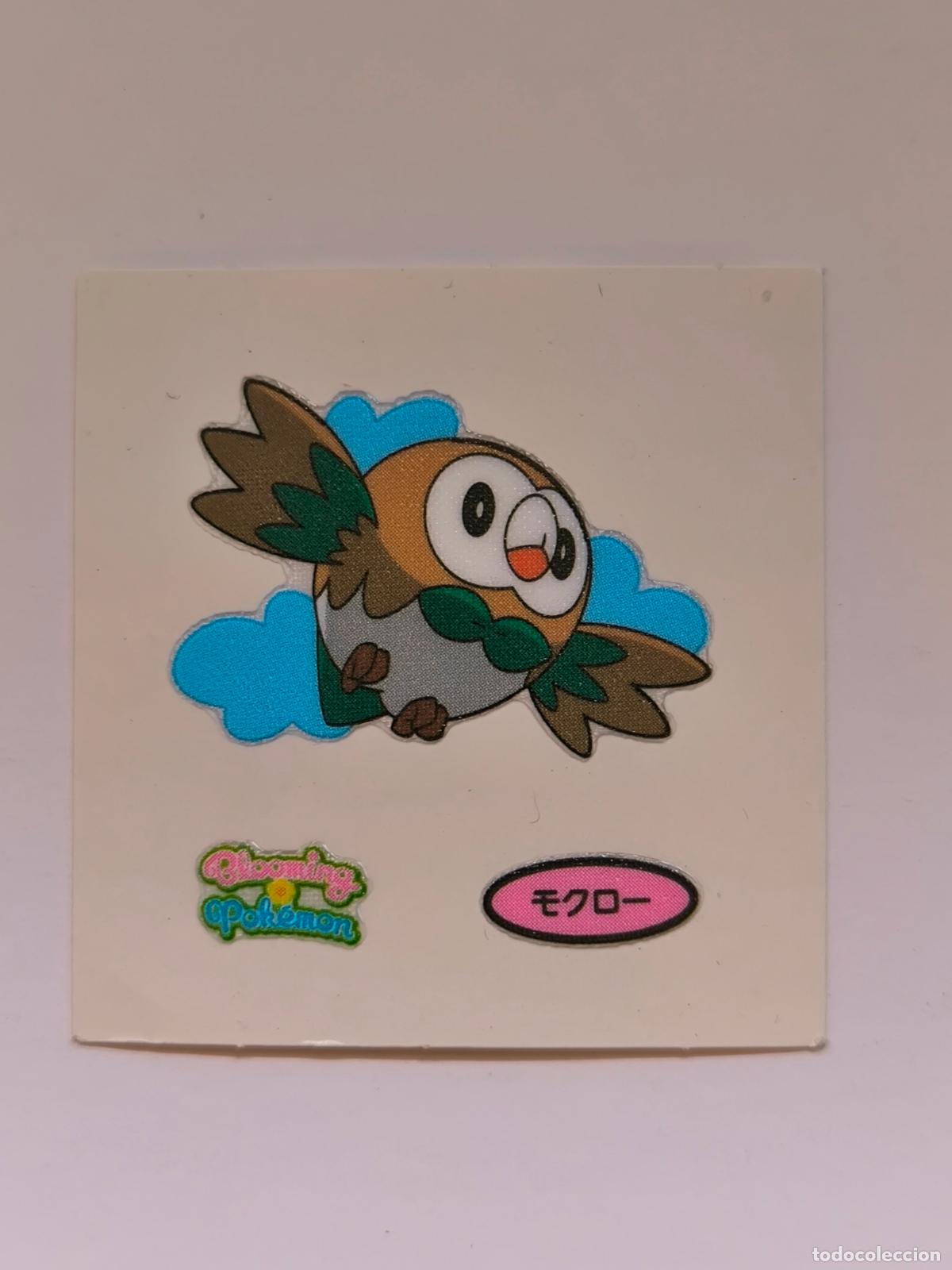 Trading Cards: POKEMON DAIICHI PAN - ROWLET BLOOMING - DECO CHARA BREAD STICKER / SEAL - ORIGINAL JAPON (&Ntilde;7C5)