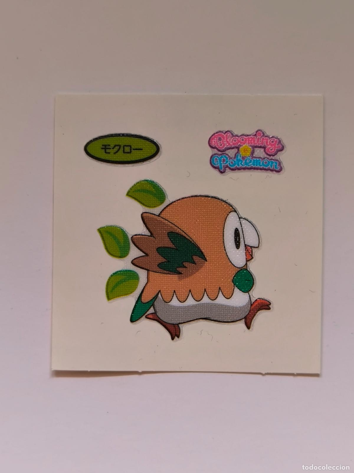 Trading Cards: POKEMON DAIICHI PAN - ROWLET BLOOMING - DECO CHARA BREAD STICKER / SEAL - ORIGINAL JAPON (&Ntilde;7C6)