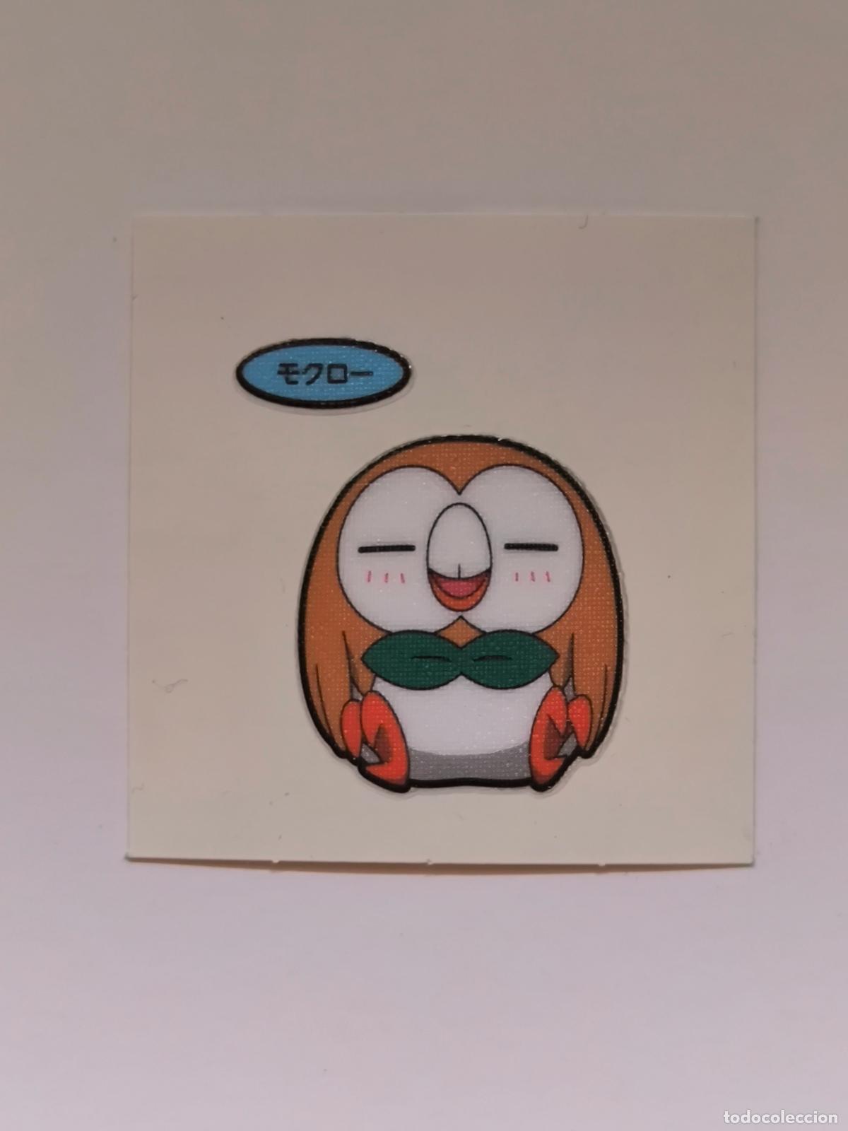 Trading Cards: POKEMON DAIICHI PAN - ROWLET - DECO CHARA BREAD STICKER / SEAL - ORIGINAL JAPON (&Ntilde;7C7)