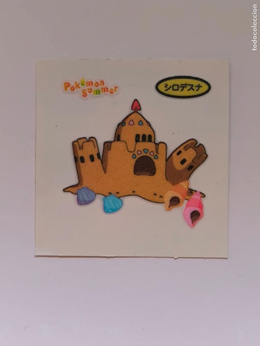 Trading Cards: POKEMON DAIICHI PAN - PALOSSAND SUMMER - DECO CHARA BREAD STICKER / SEAL - ORIGINAL JAPON (&Ntilde;7C5)