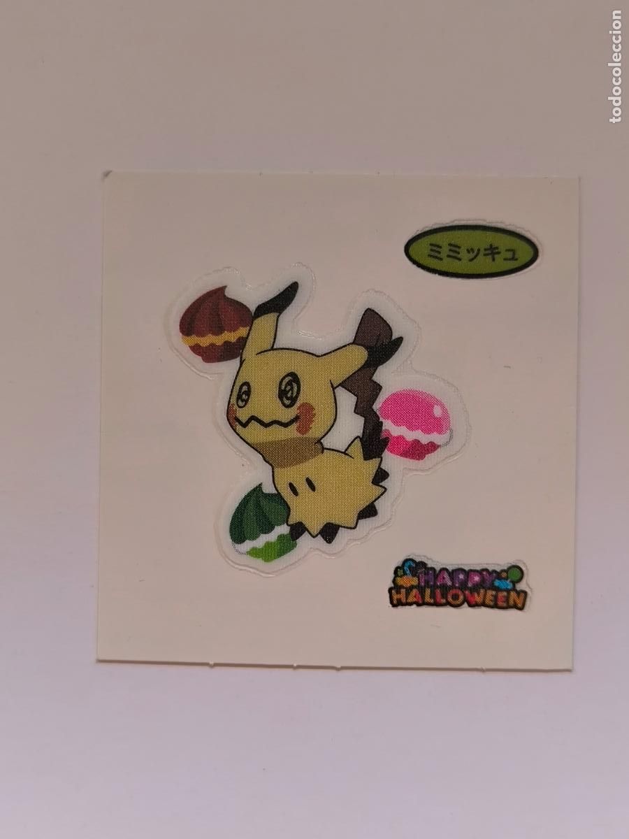 Trading Cards: POKEMON DAIICHI PAN - MIMIKYU HALLOWEEN - DECO CHARA BREAD STICKER / SEAL - ORIGINAL JAPON (&Ntilde;7C5)