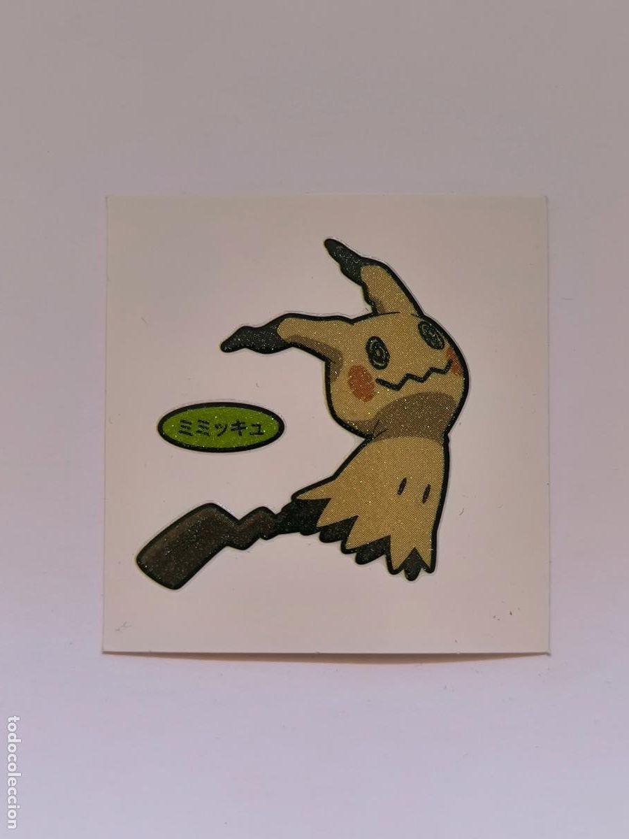 Trading Cards: POKEMON DAIICHI PAN - MIMIKYU - DECO CHARA BREAD STICKER / SEAL - ORIGINAL JAPON (&Ntilde;7C6)