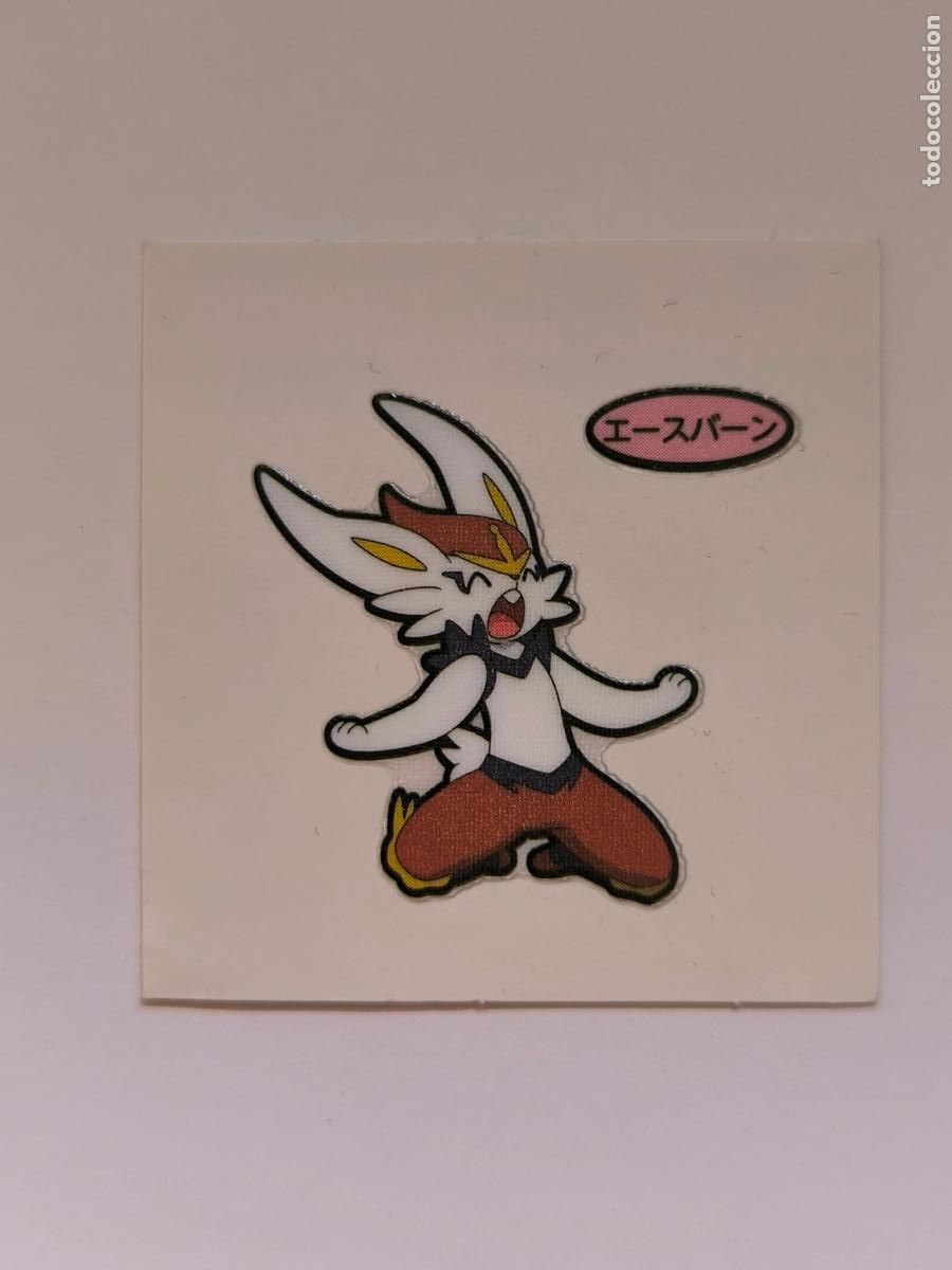 Trading Cards: POKEMON DAIICHI PAN - CINDERACE - DECO CHARA BREAD STICKER / SEAL - ORIGINAL JAPON (&Ntilde;7C5)