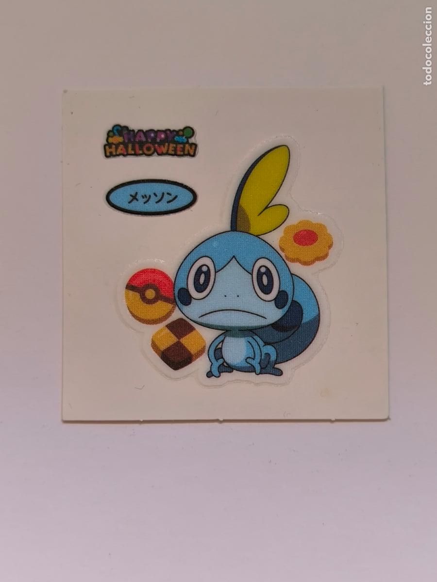 Trading Cards: POKEMON DAIICHI PAN - SOBBLE HALLOWEEN - DECO CHARA BREAD STICKER / SEAL - ORIGINAL JAPON (&Ntilde;7C5)