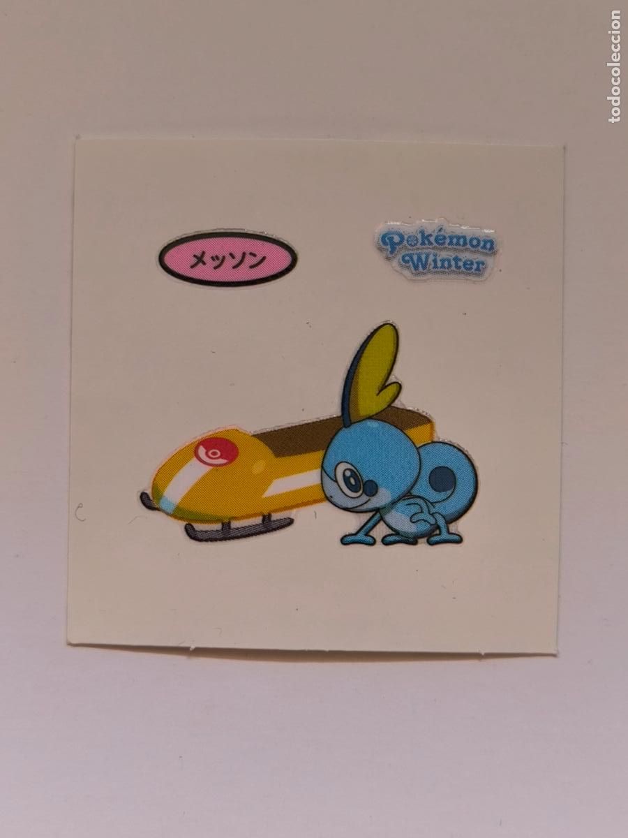 Trading Cards: POKEMON DAIICHI PAN - SOBBLE WINTER - DECO CHARA BREAD STICKER / SEAL - ORIGINAL JAPON (&Ntilde;7C6)