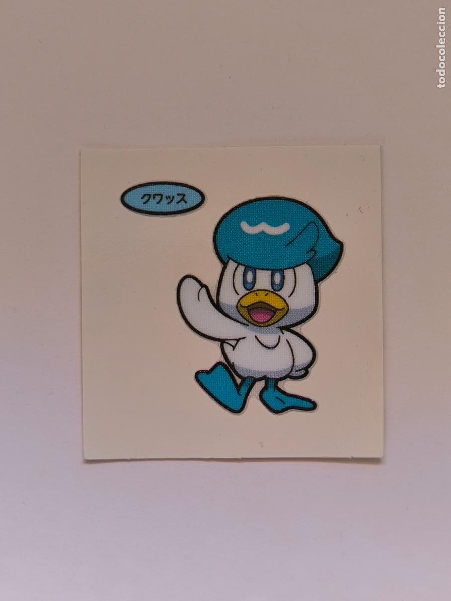 Trading Cards: POKEMON DAIICHI PAN - QUAXLY - DECO CHARA BREAD STICKER / SEAL - ORIGINAL JAPON (&Ntilde;7C6)