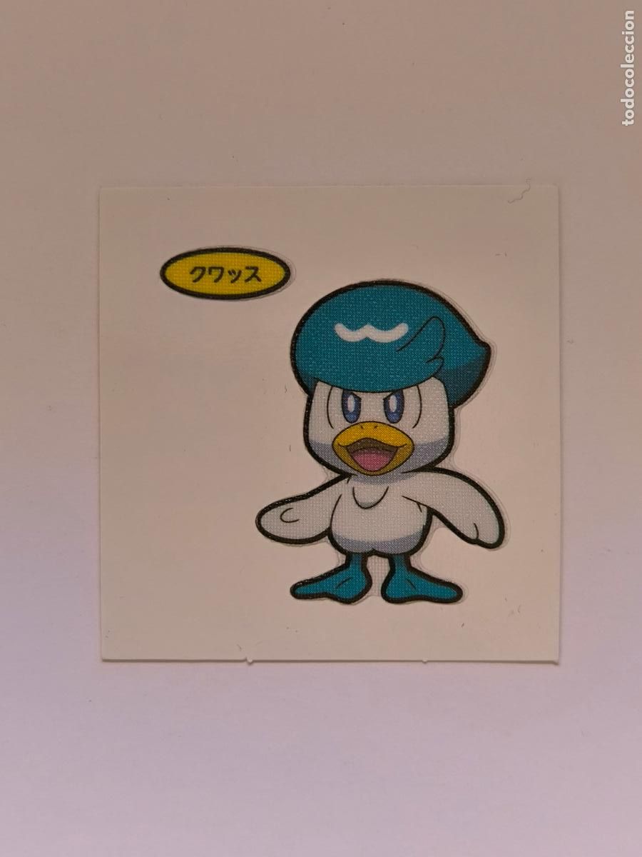 Trading Cards: POKEMON DAIICHI PAN - QUAXLY - DECO CHARA BREAD STICKER / SEAL - ORIGINAL JAPON (&Ntilde;7C7)