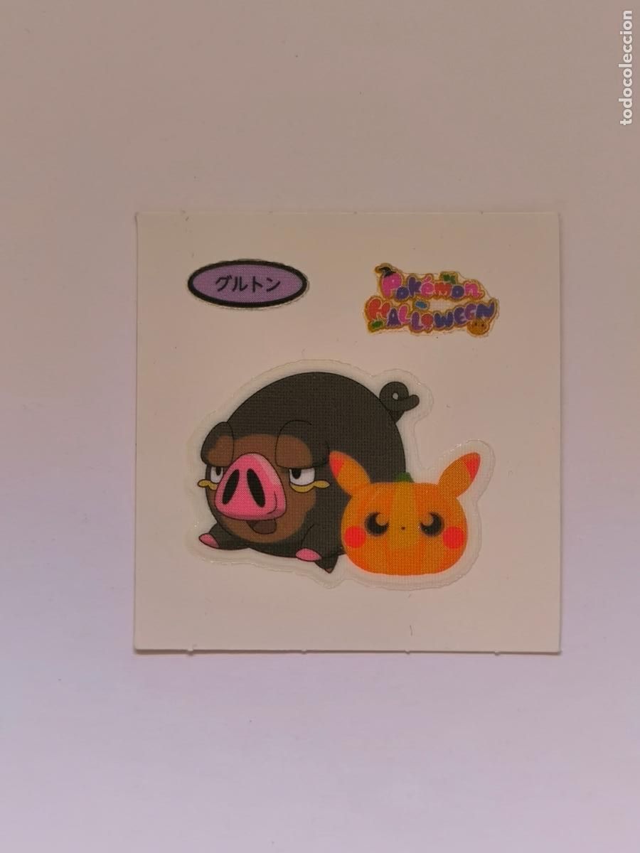 Trading Cards: POKEMON DAIICHI PAN - LECHONK HALLOWEEN - DECO CHARA BREAD STICKER / SEAL - ORIGINAL JAPON (&Ntilde;7C6)
