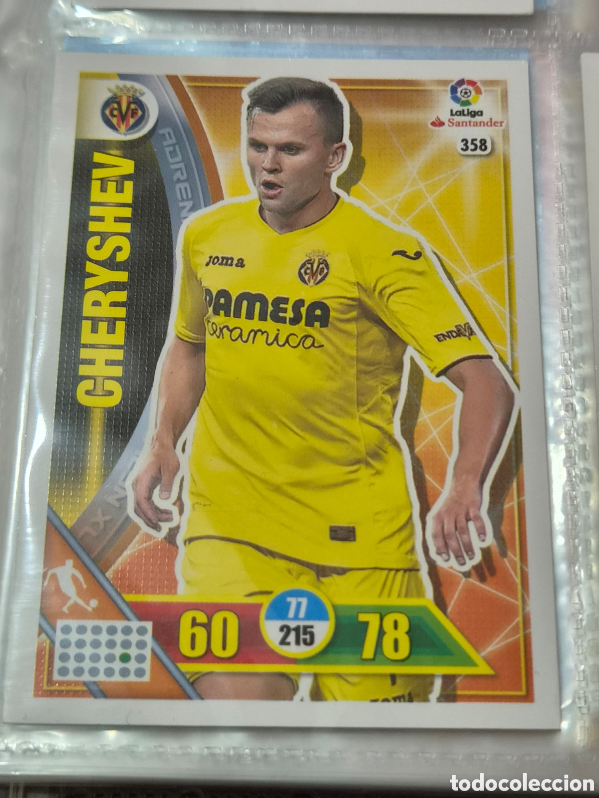 Trading Cards: 358 - CHERYSHEV , VILLARREAL ADRENALYN 2016 2017