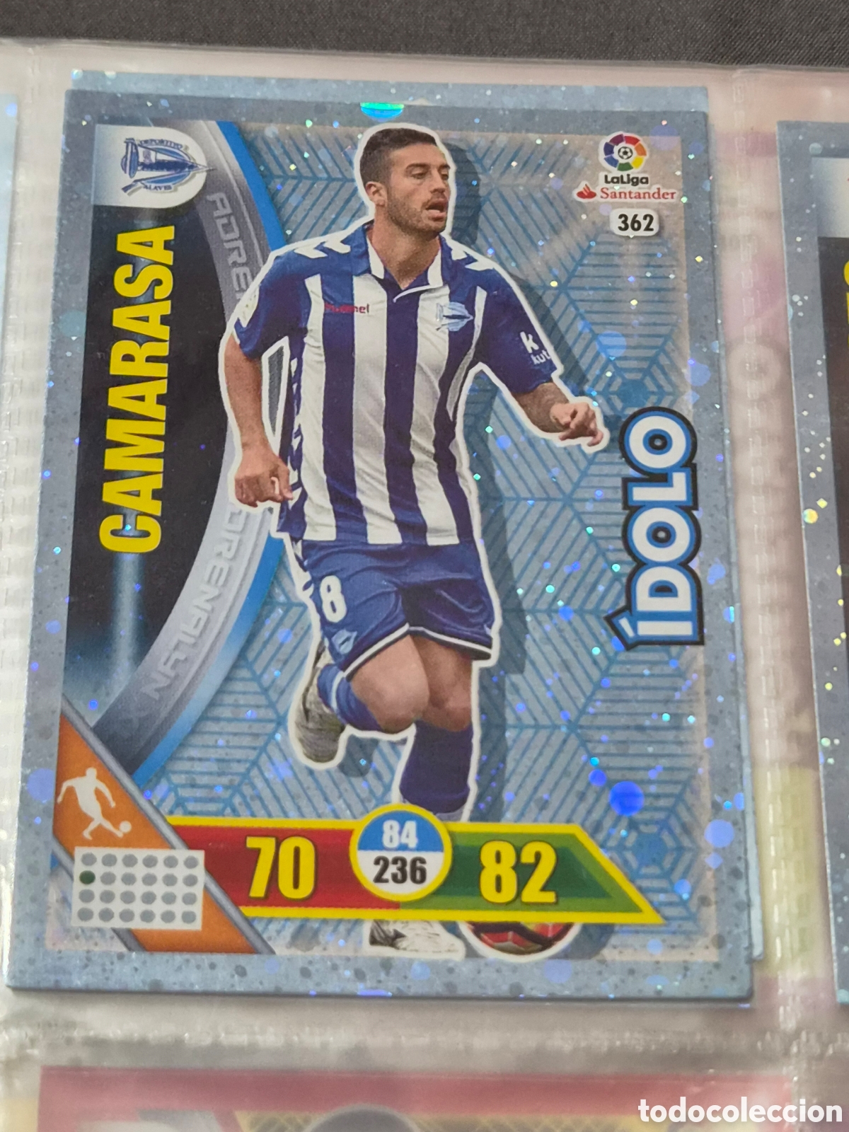 Trading Cards: 362 - CAMARASA , ALAVES IDOLO ADRENALYN 2016 2017