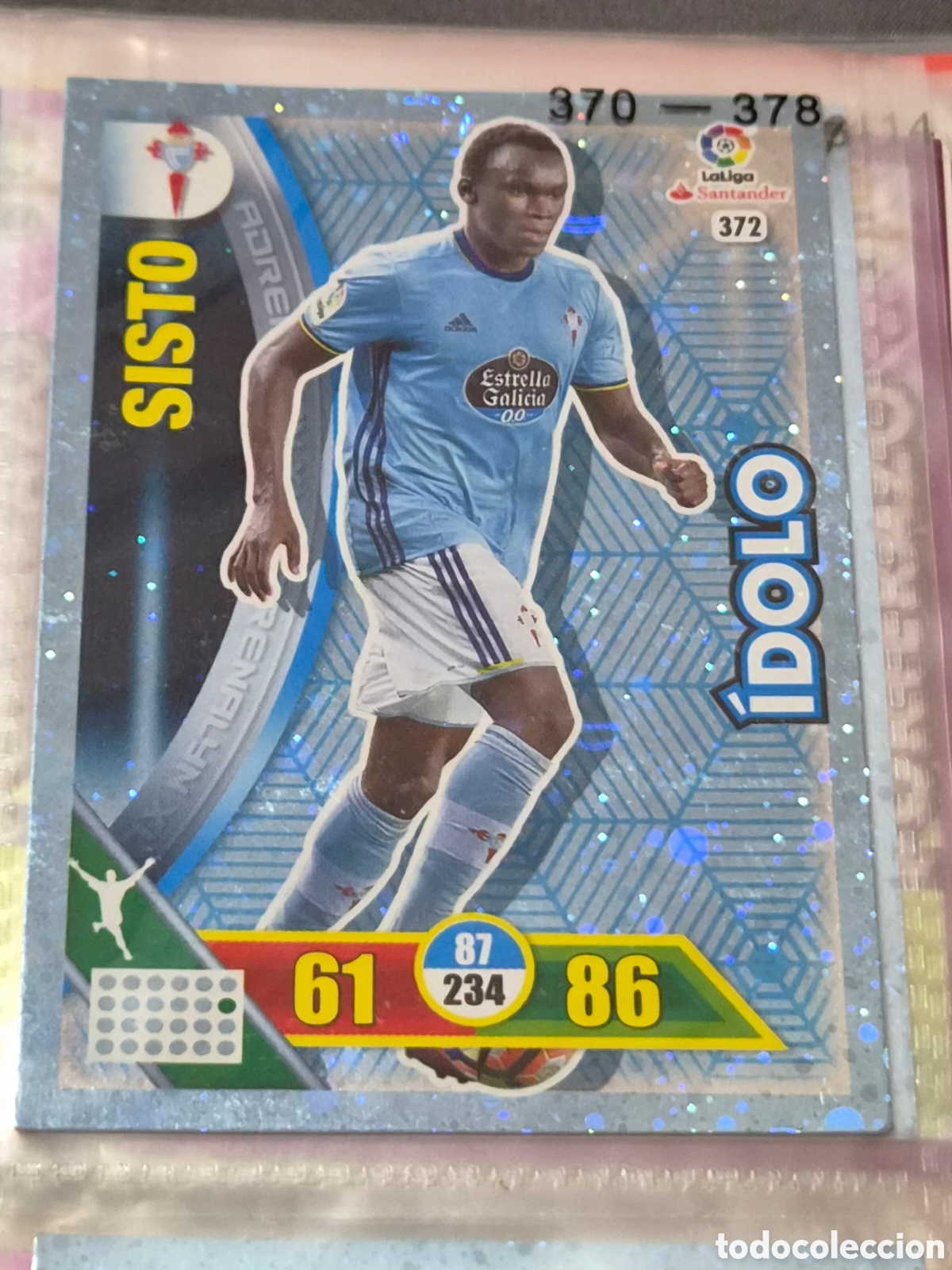 Trading Cards: 372 - SISTO , CELTA IDOLO ADRENALYN 2016 2017