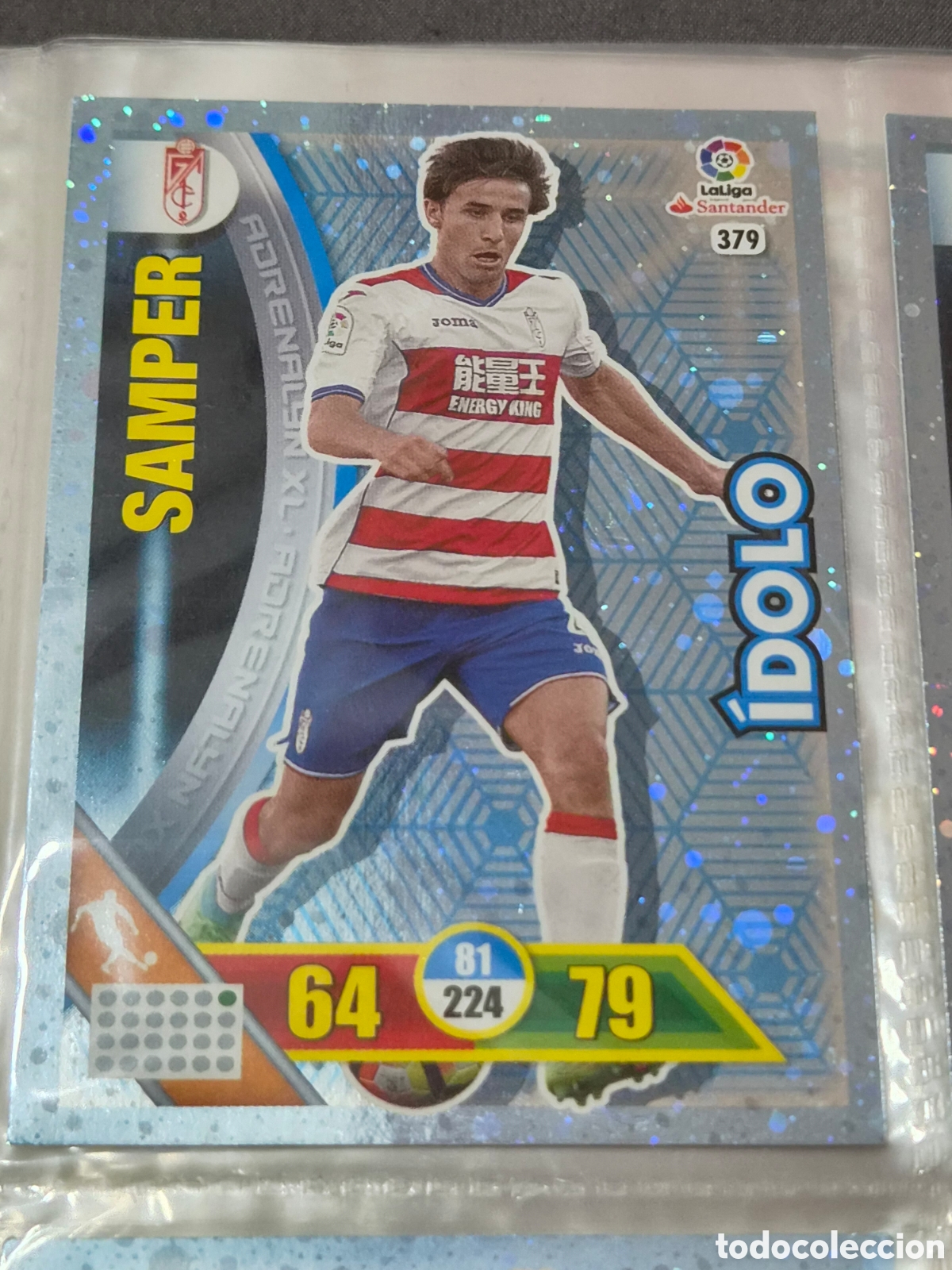 Trading Cards: 379 - SAMPER , GRANADA IDOLO ADRENALYN 2016 2017