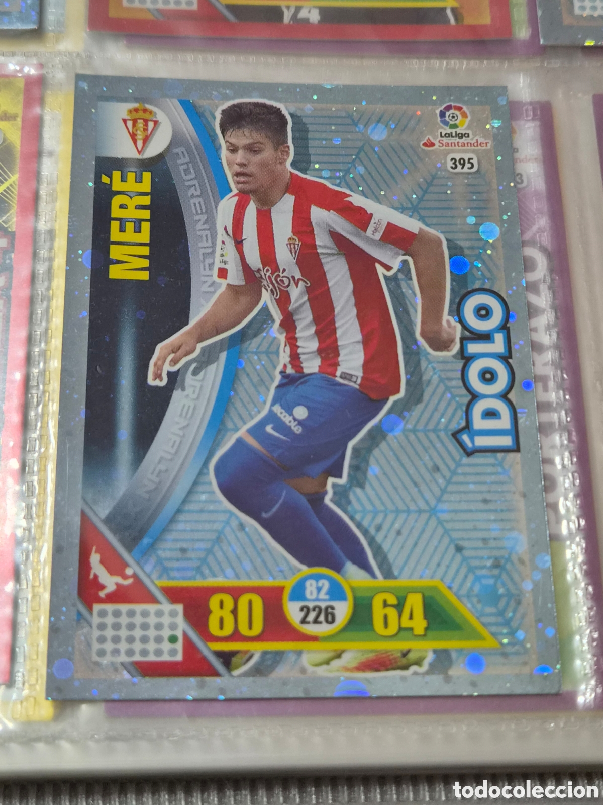Trading Cards: 395 - MER&Eacute; , SPORTING IDOLO ADRENALYN 2016 2017