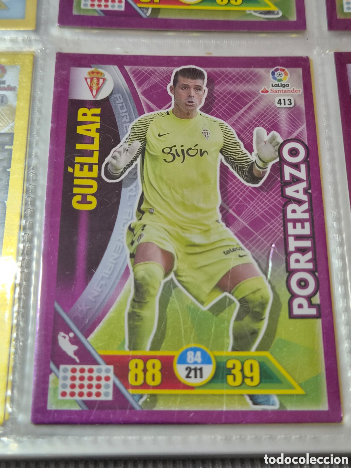Trading Cards: 413 - CUELLAR, SPORTING PORTERAZO ADRENALYN 2016 2017