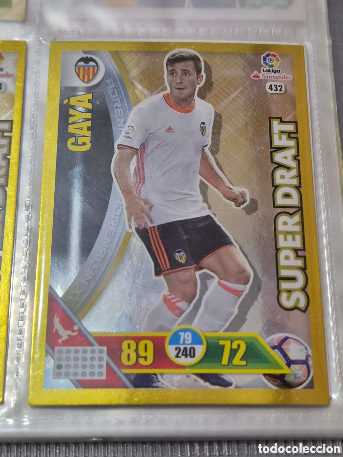 Trading Cards: 432 - GAYA, VALENCIA SUPER DRAFT ADRENALYN 2016 2017
