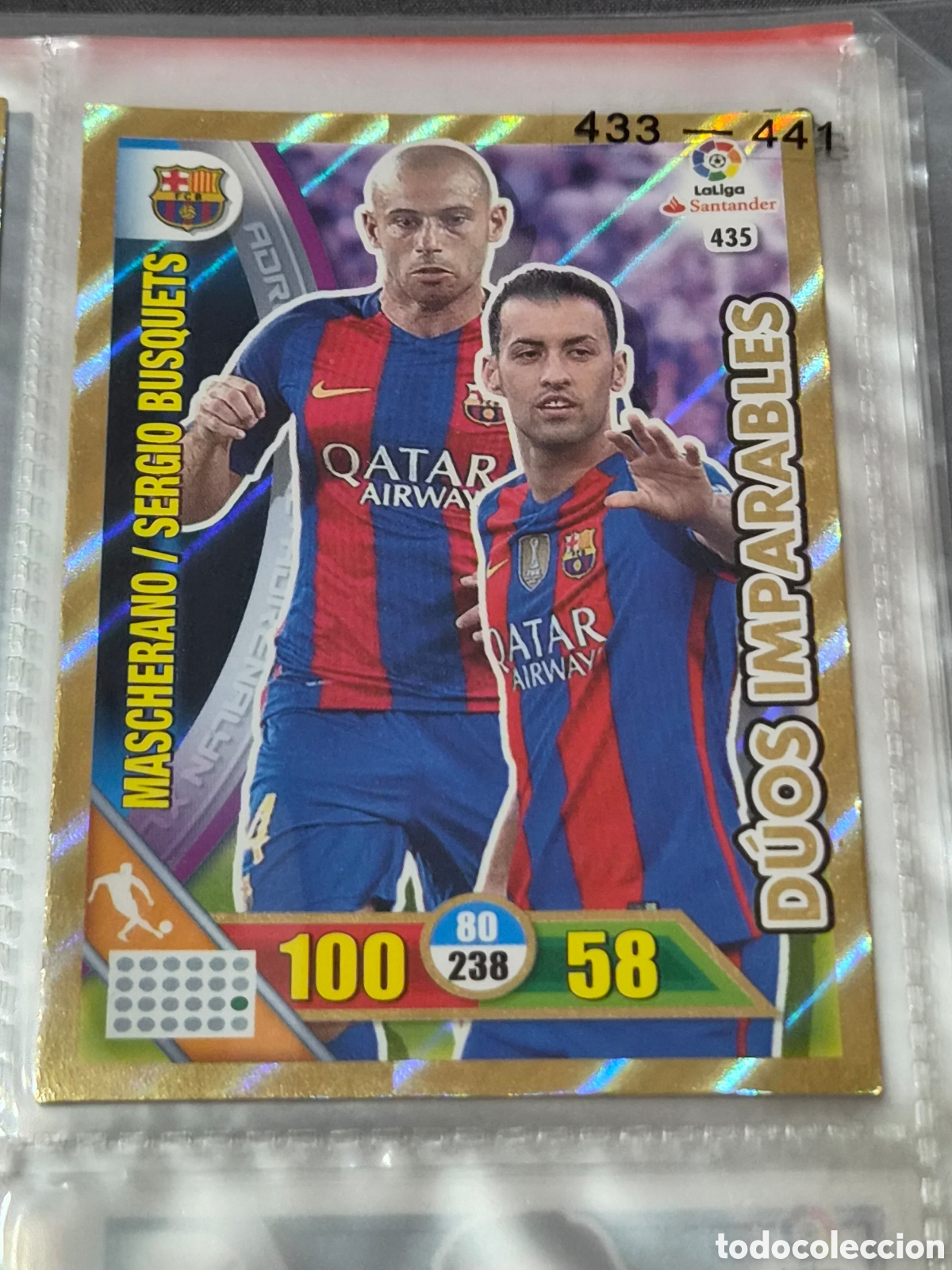 Trading Cards: 435 - DUOS IMPARABLES, BARCELONA ADRENALYN 2016 2017