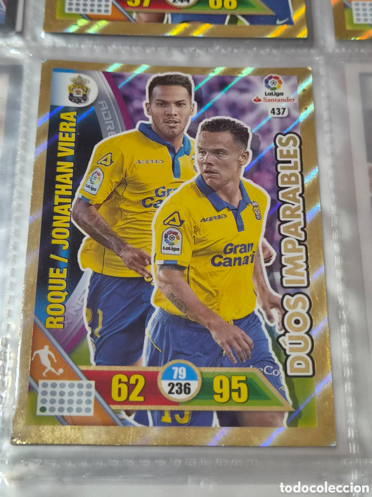 Trading Cards: 437 - DUOS IMPARABLES, LAS PALMAS ADRENALYN 2016 2017