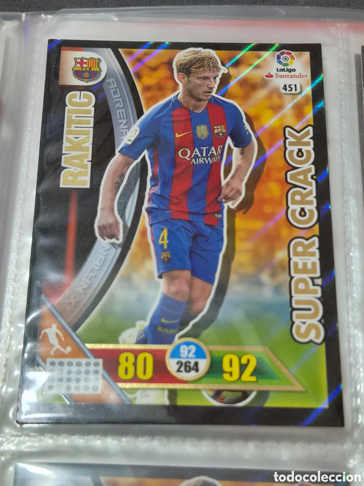 Trading Cards: 451 - RAKITIC, BARCELONA SUPER CRACK ADRENALYN 2016 2017