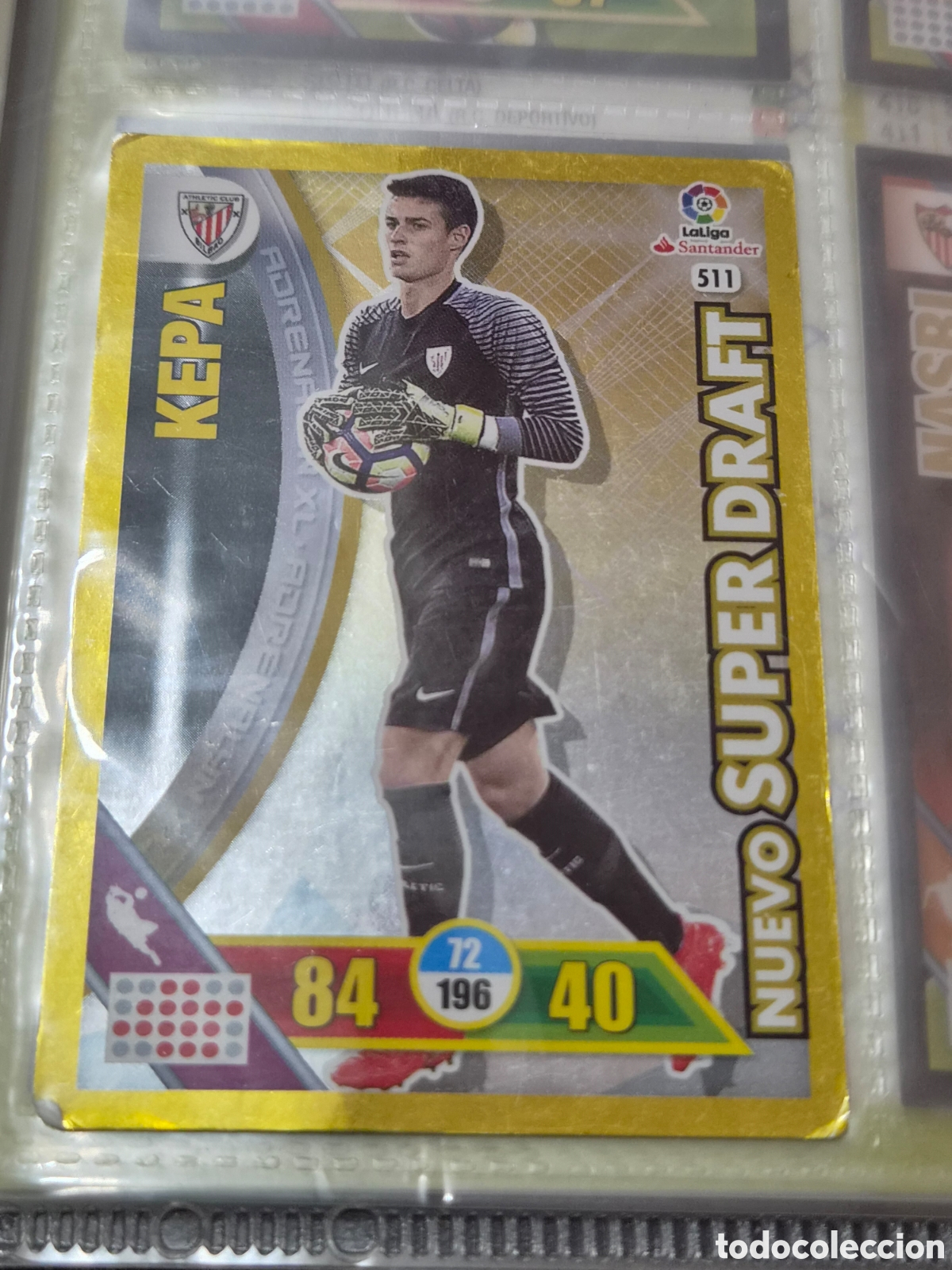 Trading Cards: 511 - KEPA , AT.BILBAO NUEVO SUPER DRAFT ADRENALYN 2016 2017