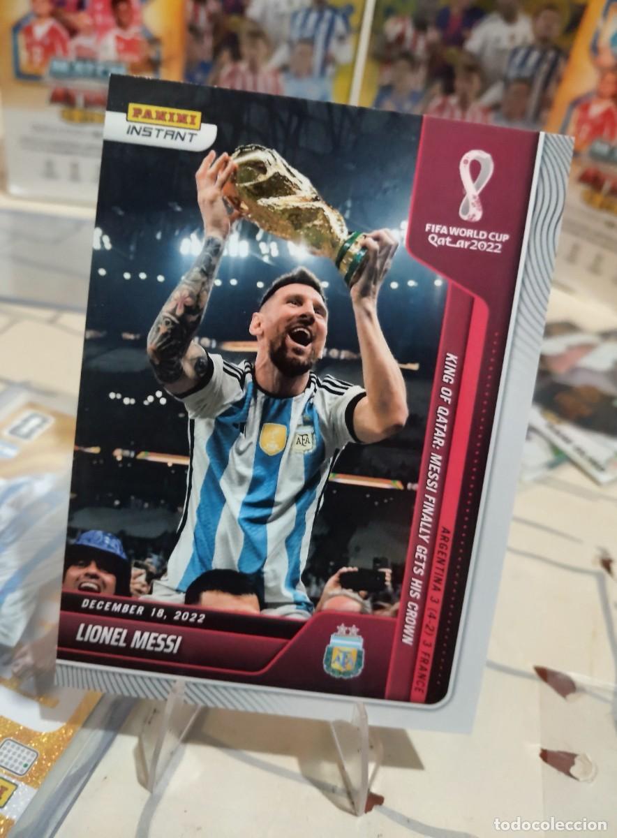 Trading cards: Lionel Messi, Panini de la serie Instant, numerada 118