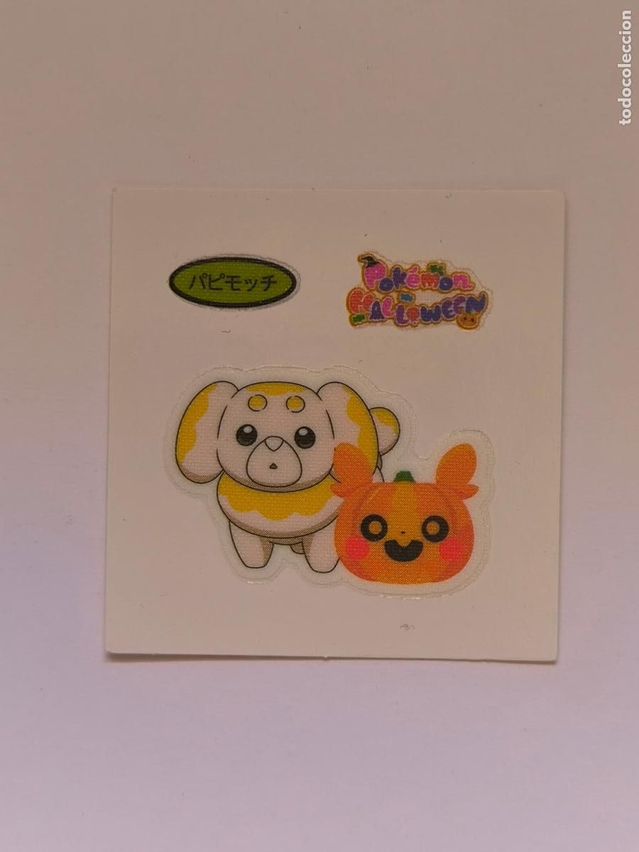 Trading cards: POKEMON DAIICHI PAN - FIDOUGH HALLOWEEN - DECO CHARA BREAD STICKER / SEAL - ORIGINAL JAPON (&Ntilde;7C6)