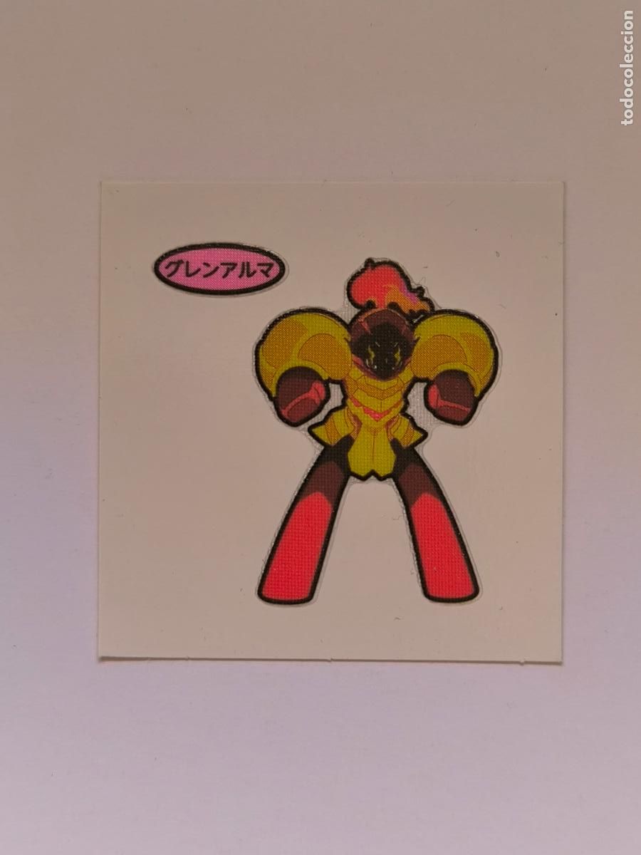 Trading cards: POKEMON DAIICHI PAN - ARMAROUGE - DECO CHARA BREAD STICKER / SEAL - ORIGINAL JAPON (&Ntilde;7C6)