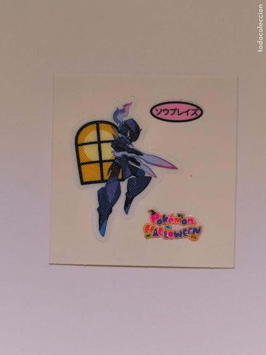 Trading cards: POKEMON DAIICHI PAN - CERULEDGE HALLOWEEN - DECO CHARA BREAD STICKER / SEAL - ORIGINAL JAPON (&Ntilde;7C7)