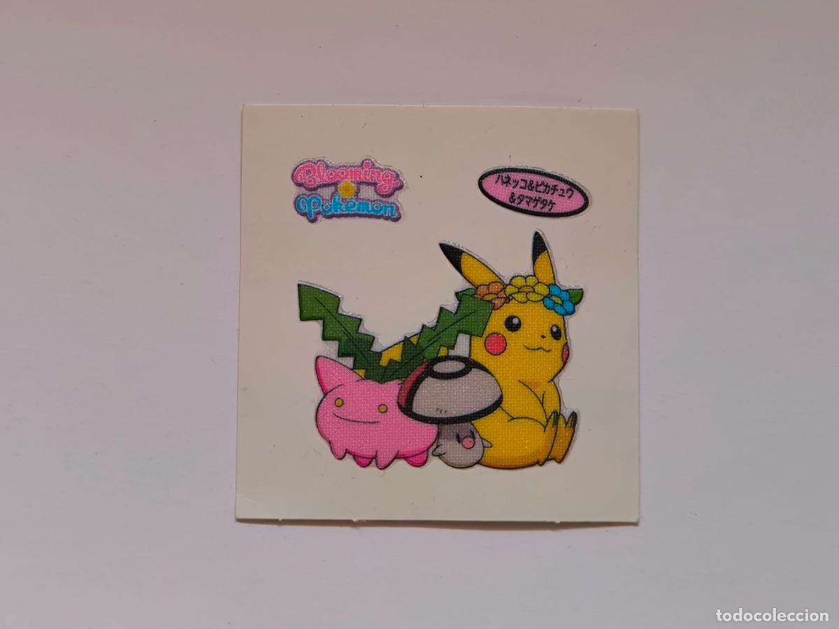 Trading cards: POKEMON DAIICHI PAN - HOPPIP, FOONGUS Y PIKACHU - DECO CHARA BREAD STICKER / SEAL (&Ntilde;7C7)