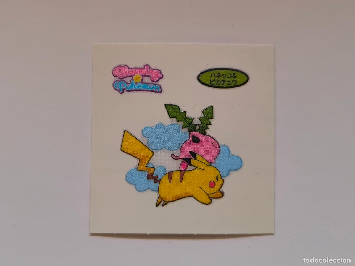 Trading cards: POKEMON DAIICHI PAN - HOPPIP Y PIKACHU - DECO CHARA BREAD STICKER / SEAL (&Ntilde;7C8)