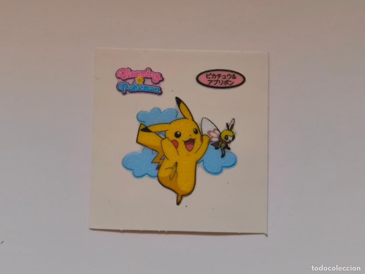 Trading cards: POKEMON DAIICHI PAN - PIKACHU Y RIBOMBEE - DECO CHARA BREAD STICKER / SEAL (&Ntilde;7C9)