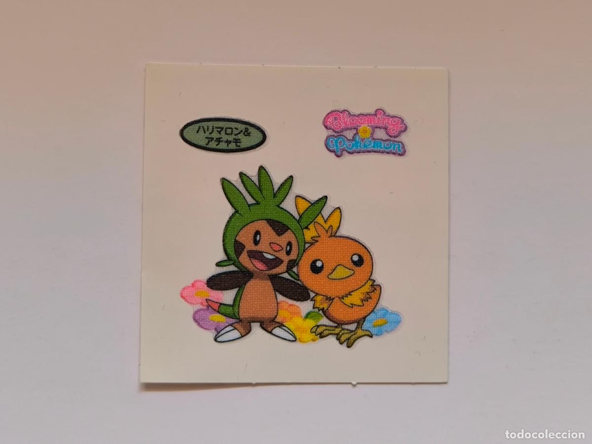 Trading cards: POKEMON DAIICHI PAN - CHESPIN Y TORCHIC - DECO CHARA BREAD STICKER / SEAL (&Ntilde;7C9)