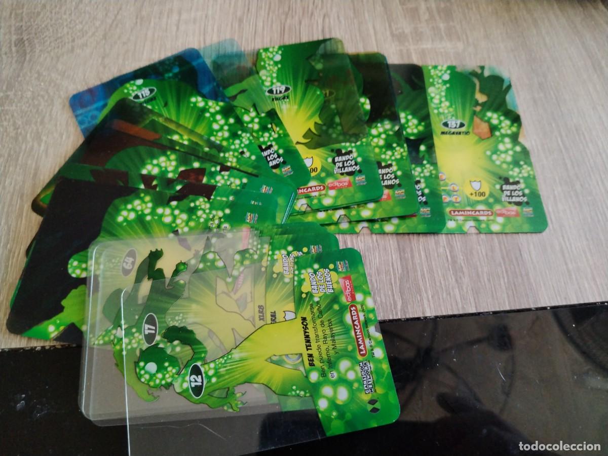 Trading cards: Ben ten- Ben 10- lote de veinte tarjetas diferentes