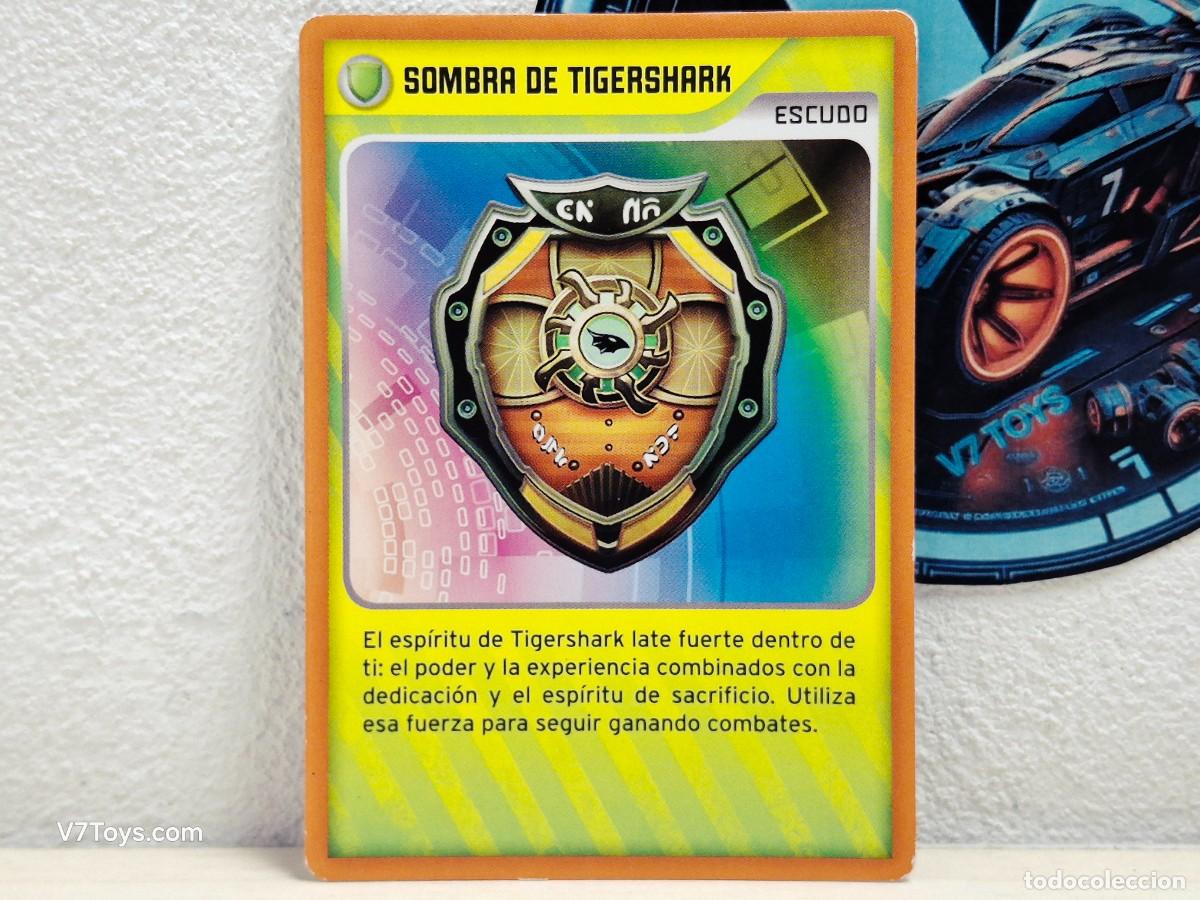 Trading cards: Carta Sombra de Tigershark 418 Invizimals 2014 Panini