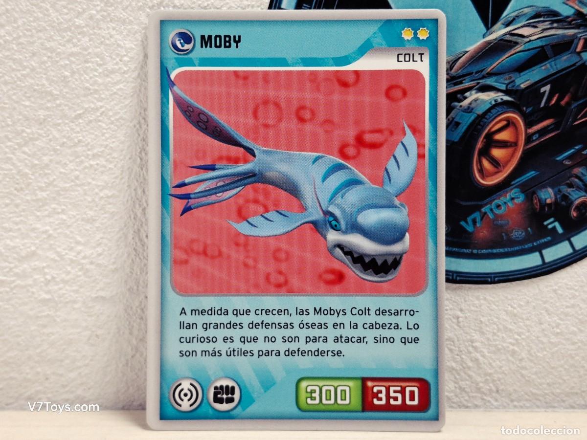 Trading cards: Carta Moby 227 Invizimals 2014 Panini
