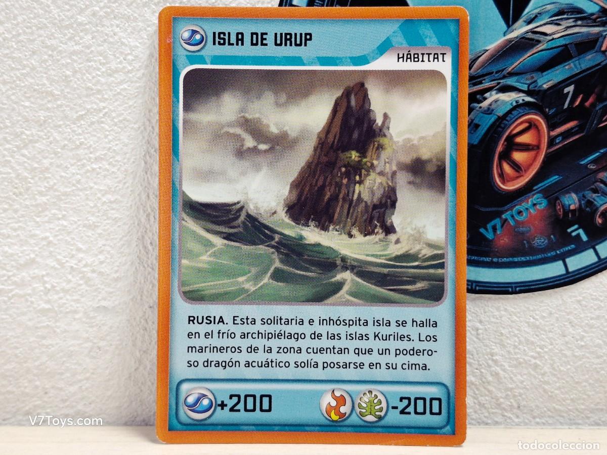 Trading cards: Carta Isla de Urup 396 Invizimals 2014 Panini