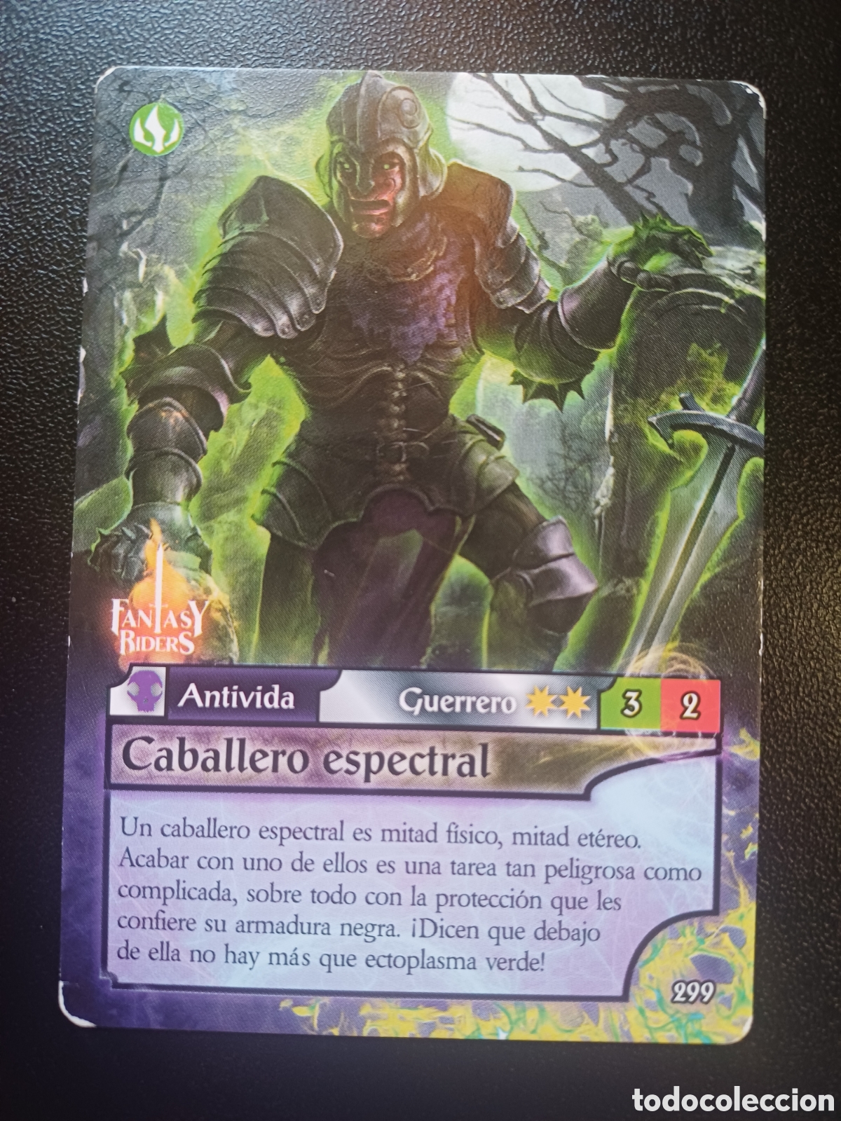 Figurine Collezionabili: #299 CABALLERO ESPECTRAL PANINI FANTASY RIDER 2018