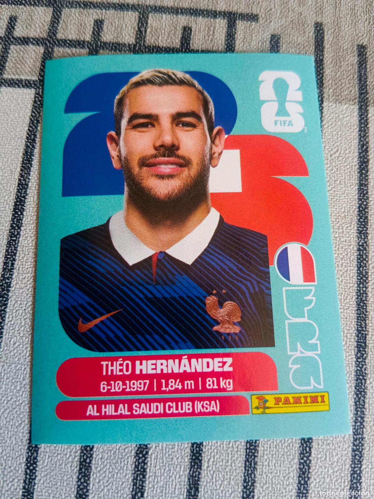 Trading cards: MUNDIAL 2026 ESTADOS UNIDOS USA MEXICO MEJICO CANADA FRA 3 FRA3 THEO HERNANDEZ FRANCIA FIFA