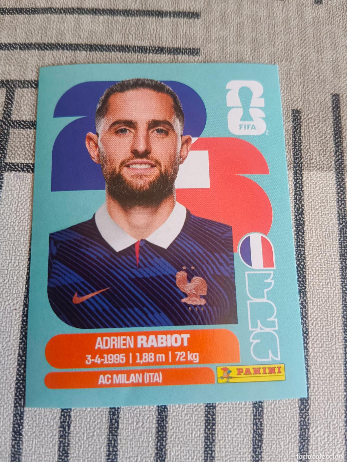 Sammelkarten: MUNDIAL 2026 ESTADOS UNIDOS USA MEXICO MEJICO CANADA FRA 12 FRA12 ADRIEN RABIOT FRANCIA FIFA