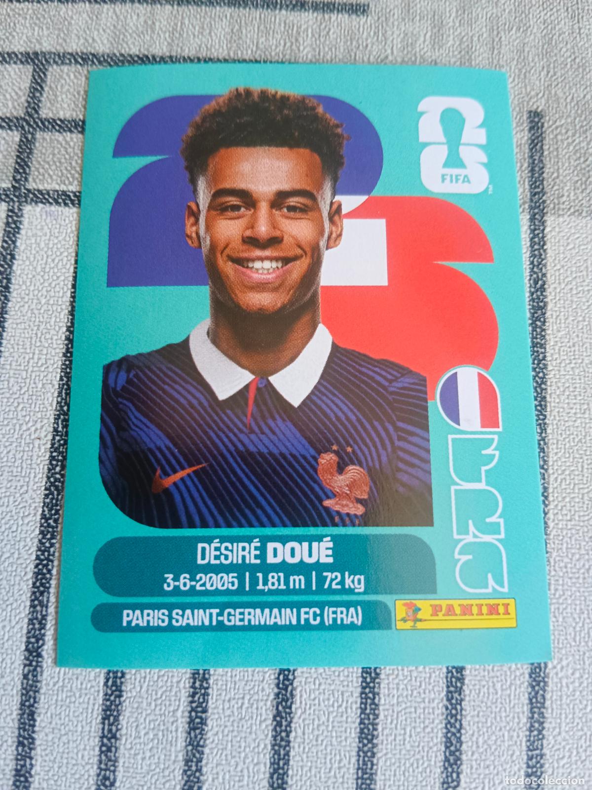 Trading cards: MUNDIAL 2026 ESTADOS UNIDOS USA MEXICO MEJICO CANADA FRA 17 FRA17 DESIRE DOUE FRANCIA FIFA